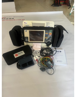 Defibrylator LIFEPAK 12 z okablowaniem i NOWĄ bateria.