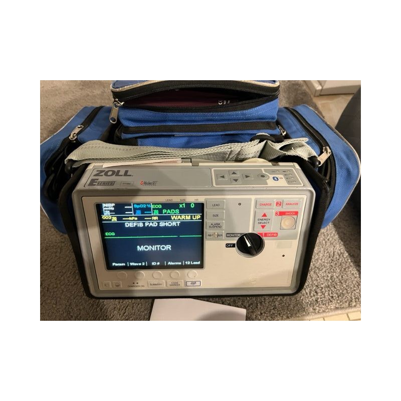 Defibrylator ZOLL seria E – 12 EKG SPO2 CO2 !!