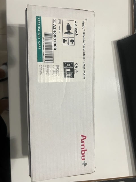 AMBU silikonowe dla dziecka!