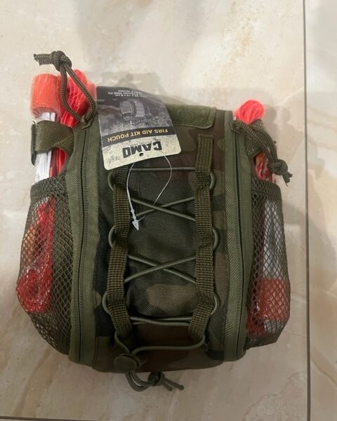 Apteczka taktyczna z wyposażeniem!