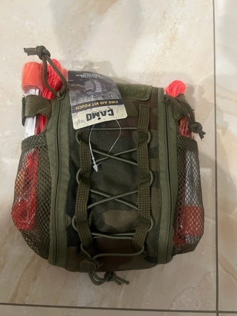 Apteczka taktyczna z wyposażeniem!