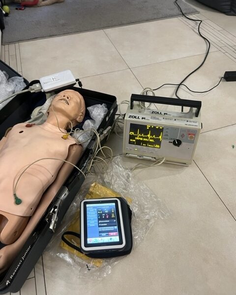 Laerdal Megacode Kid z symulatorem Sim Pad!