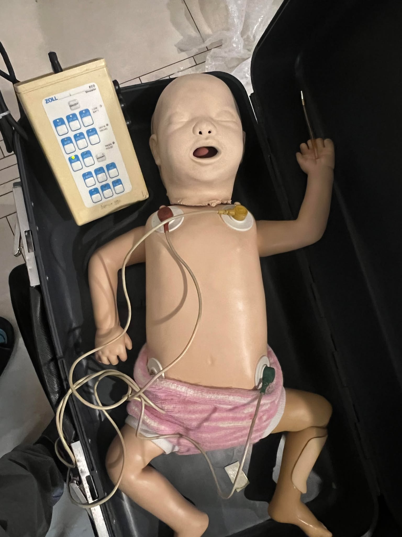 Laerdal ALS Baby z symulatorem EKG
