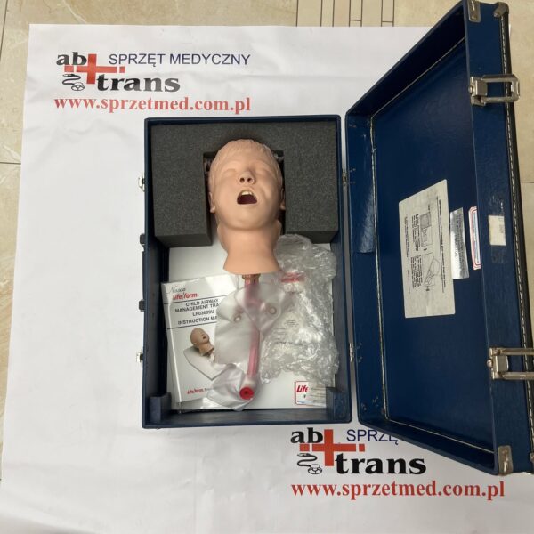 Głowa dziecka do intubacji