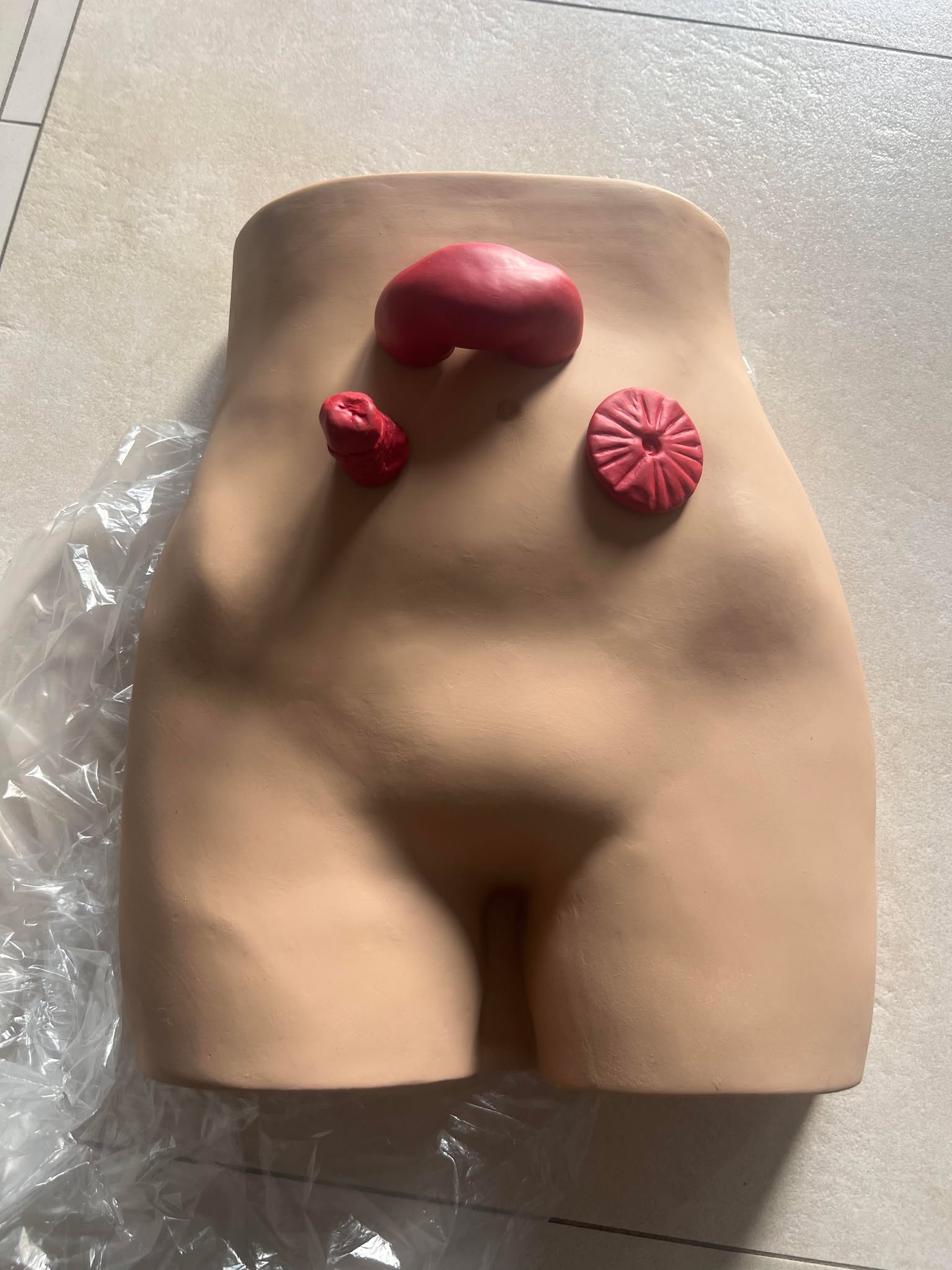 Trenażer do nauki pielęgnacji stomii