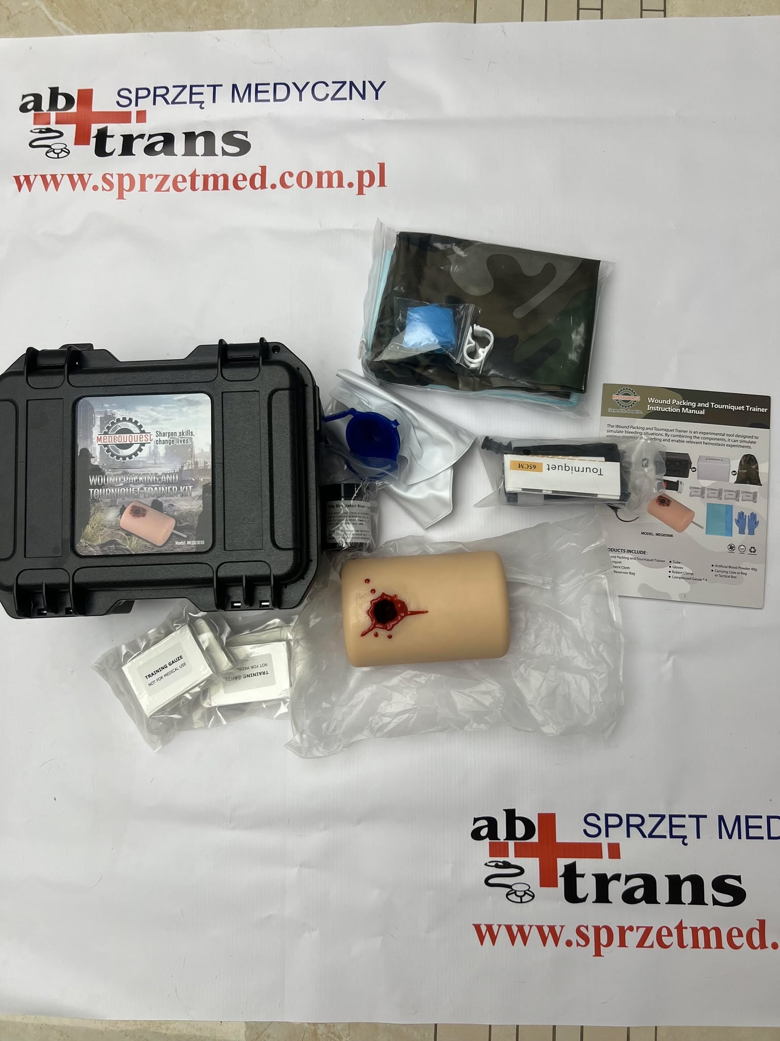 MedEduQuest Trenażer UDA do Nauki Pakowania RAN